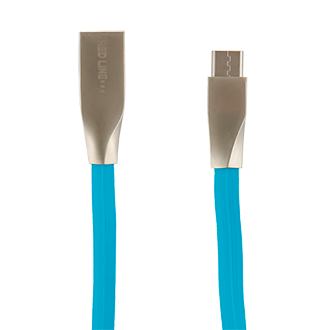 Дата-кабель Red Line SMART HIGH SPEED USB - Type-C, синий